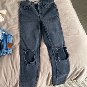 Free people skinny jeans size 27